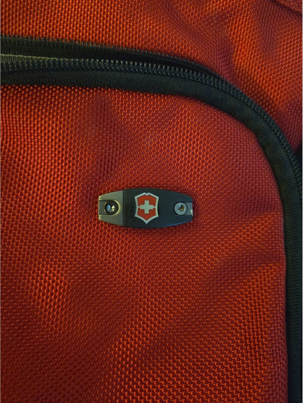 Victorinox Swiss Army Red & Black Ballistic Nylon Tote Bag - Picture 4 of 7
